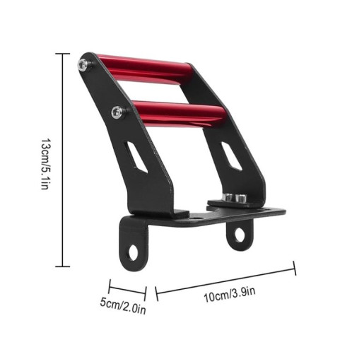 Pour KUGOO M4 Scooter électrique Support de pied arrière Guidon Support arrière Accessoires (Noir) SH101A1469-08