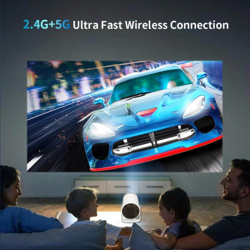 Projecteur de jeu HY300 Système Android 11 avec contrôleur de jeu sans fil 720P Home Cinéma () SH401B1415-09