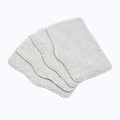 Lot de 2 tampons de nettoyage pour balai à vapeur XiaoMi Deerma ZQ610 ZQ600 ZQ100 (blanc) SH401A1451-06