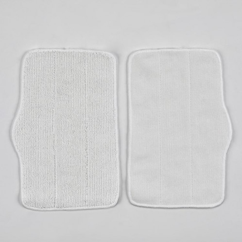 Lot de 2 tampons de nettoyage pour balai à vapeur XiaoMi Deerma ZQ610 ZQ600 ZQ100 (blanc) SH401A1451-06