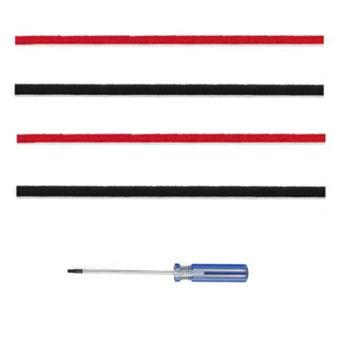 Lot de 2 brosses à rouleau larges 571 pour aspirateurs Dyson V7/V8/V10/V11 à entraînement direct SH61021078-07