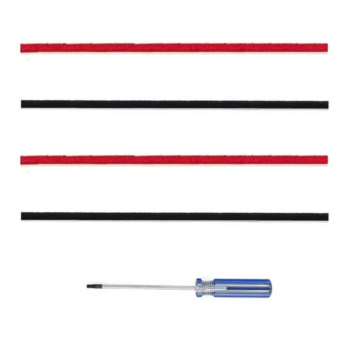 Lot de 2 brosses à rouleaux fines 674 en peluche pour aspirateurs Dyson V7/V8/V10/V11 à entraînement direct SH61041815-07