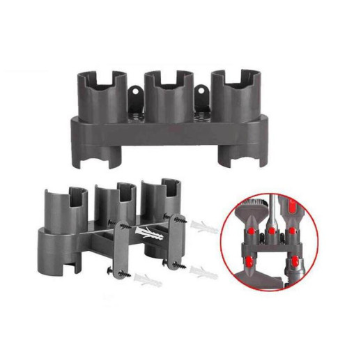 Support de suspension pour tête de brosse de nettoyage pour aspirateur Dyson V7 V8 V10 V11 V15 (gris) SH701A845-05
