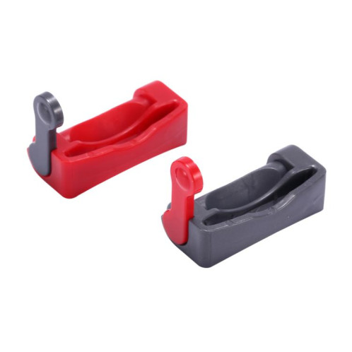 Lot de 2 loquets de retenue pour aspirateur Dyson V7 / V8 / V10 / V11 / V15 (corps principal rouge + gris) SH801B1511-05