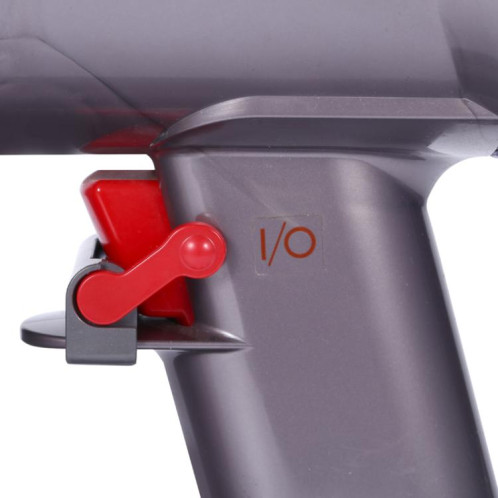 Lot de 2 loquets de retenue pour aspirateur Dyson V7 / V8 / V10 / V11 / V15 (corps principal rouge + gris) SH801B1511-05