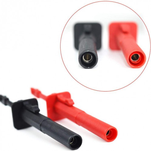 Crochet de sonde de test de réparation automatique non destructif rapide pour multimètre (rouge) SH501A781-07