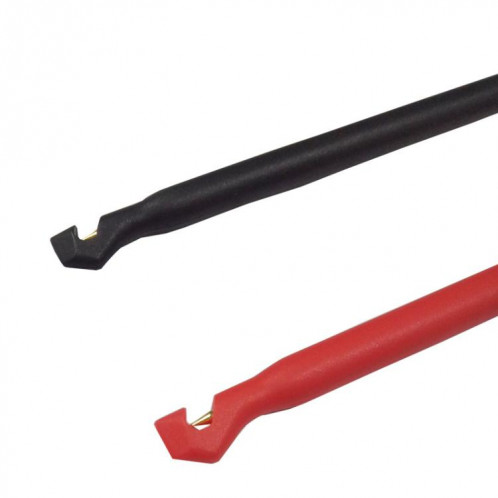 Sonde de détection de ligne de réparation automatique à aiguille en acier non destructive avec prise banane de 4 mm (16,5 cm) SH801A1616-07