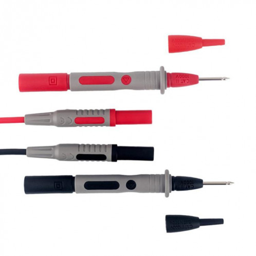 Multimètre à prise banane 4 mm, stylo de test universel, ensemble de sondes à pince crocodile (BC0006001100) SH401A110-06