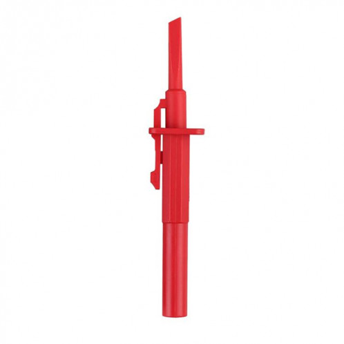 Sonde télescopique à crochet de test pour multimètre à prise banane de 4 mm (rouge) SH701A191-04