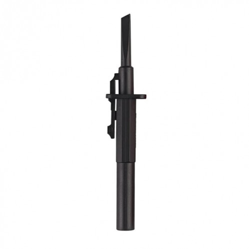 Sonde télescopique à crochet de test pour multimètre à prise banane de 4 mm (noire) SH701B1925-04