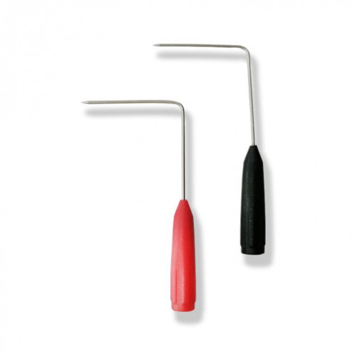 Sonde multimètre numérique universelle, jack 2 mm, rallonge de perforation à 90 degrés (rouge) SH501A234-06