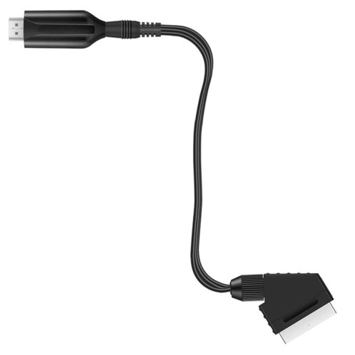 Convertisseur péritel vers HDMI pour décodeurs, consoles de jeux, audio et vidéo (noir) SH202A1368-06