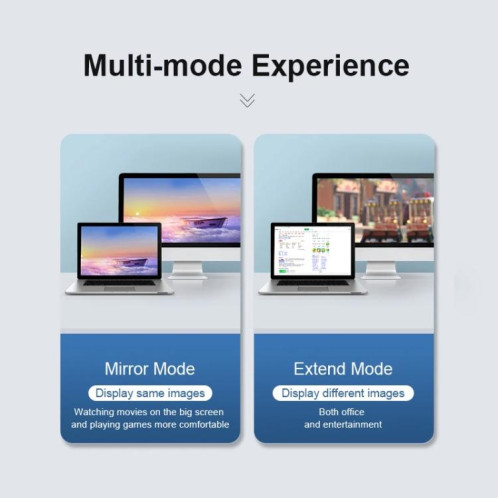 Adaptateur de câble VGA vers HDMI Mindpure AD014, version améliorée, pour moniteur d'ordinateur, avec alimentation audio SM5001147-011
