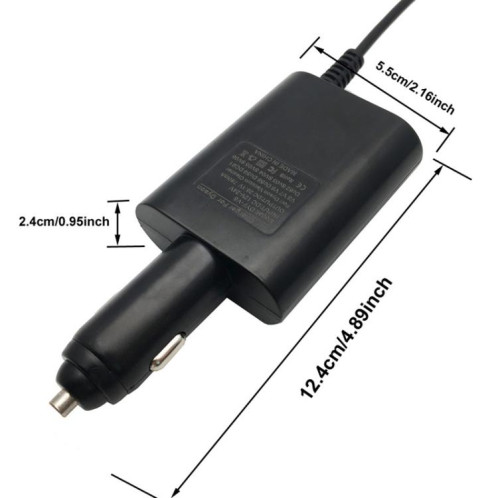 Chargeur de voiture 24 V 0,38 A pour aspirateur sans fil Dyson DC30 / DC31 / DC34 / DC35 SH8774239-05