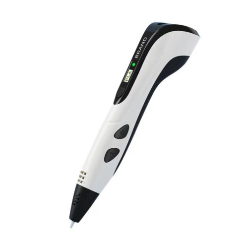 Stylo d'impression 3D pour enfants, éducation, dessin, bricolage, gribouillage, dessin stéréoscopique, stylo 3D (blanc) SH101C655-012