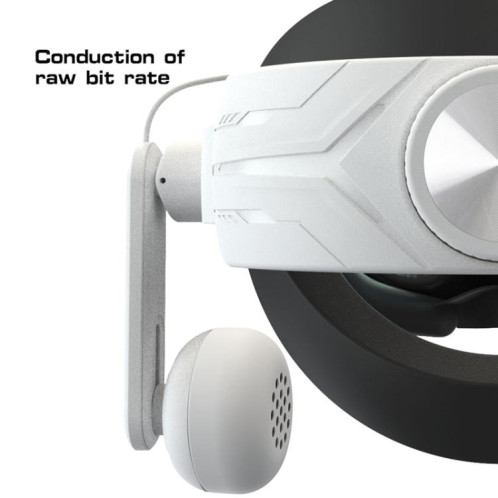 Casque indépendant Meta Quest 2/3, bandeau, haut-parleur haute fidélité, accessoire VR (blanc) SH401A1493-08