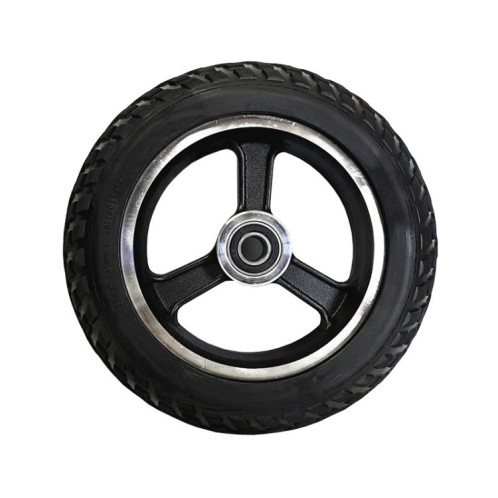 Roue de chariot de scooter électrique de 8 mm et 6 pouces, pneus pleins 6 x 2, roues en aluminium SH220186-05