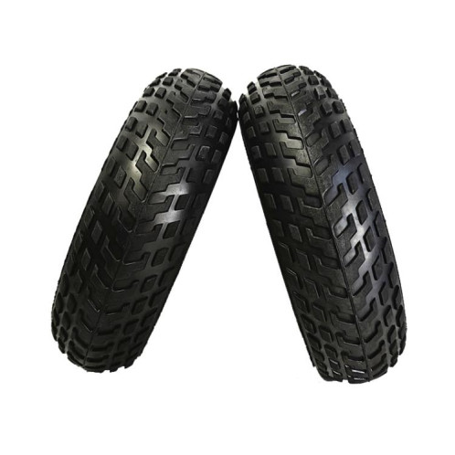 Roue de chariot de scooter électrique de 10 mm et 6 pouces, pneus pleins 6 x 2, roues en aluminium SH2202880-05