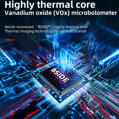 Imageur thermique infrarouge portatif BSIDE HX3 Thermomètre sans contact SB78011753-016