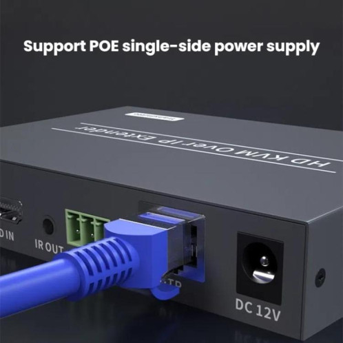 Rallonge de câble réseau compatible HDMI HD 1080P PWAY DT241M 150 m SP91921857-09