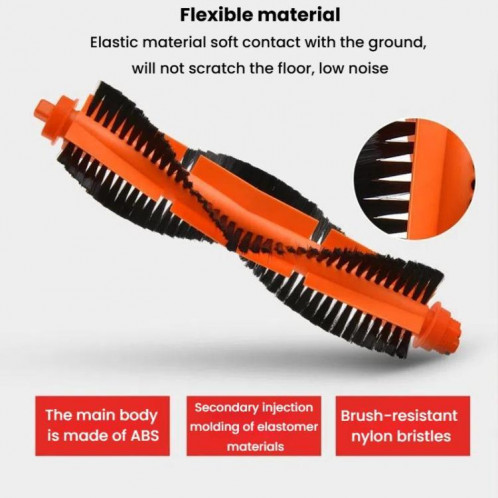 Brosse principale pour robots aspirateurs Xiaomi C103 / E10 / B112 / 3C SH1701227-04