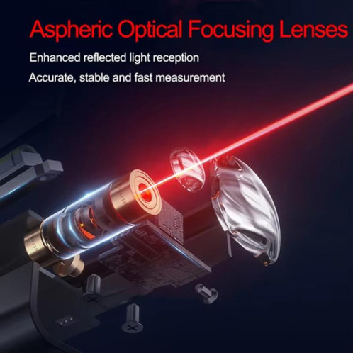 Télémètre laser SNDWAY SW-MS70 70 m, règle laser haute précision SS3702335-011