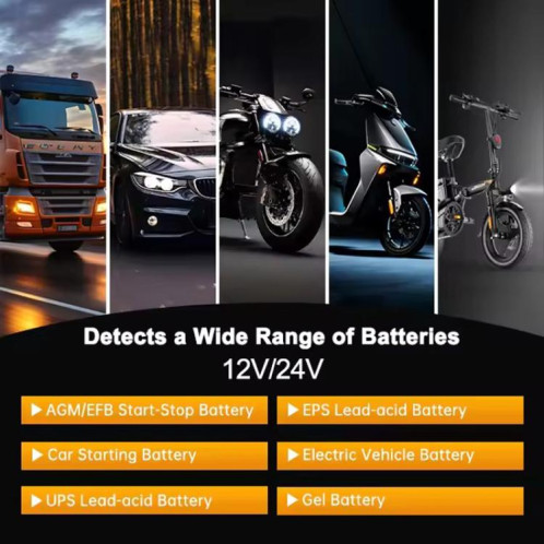 Testeur de batterie de voiture SNDWAY SW-6910S, testeur de durée de vie de la batterie, reconditionneur de décharge SS8601383-06