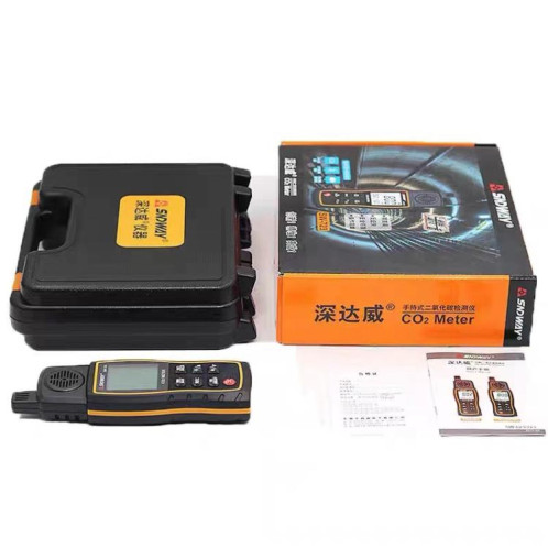 Détecteur de dioxyde de carbone portable SNDWAY SW-723, alarme de concentration de CO2 dans l'air intérieur des ménages SS13011276-010