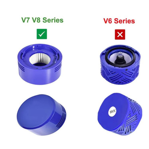 Kit de filtres de rechange 11 en 1 pour aspirateur Dyson V7/V8, accessoires lavables HEPA SH9707258-06