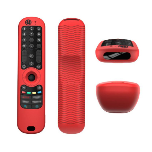 Housse de protection antichute en silicone pour télécommande LG AN-MR21/22/23/24 (GC/N/GA) (rouge) SH601C612-07