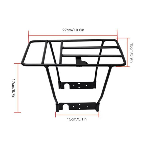 Porte-bagages arrière robuste pour trottinette Xiaomi M365 1S Pro (noir) SH901A1904-08