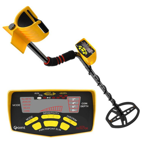Détecteur de métaux souterrain portable Goint MD6350, archéologie extérieure, détecteur de chasse au trésor étanche (sans batterie) SG401A607-06