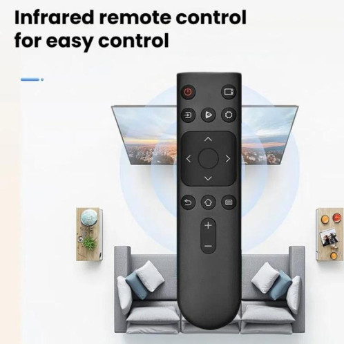 Télécommande pour téléviseur Hisense CN3A17 3C17 3C 3V HZ3239E35A (noir) SH501A1473-06