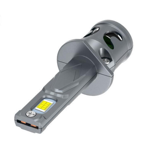 Lot de 2 mini ampoules LED pour phares de voiture, avec ventilateur de refroidissement (H1) SH601A557-08