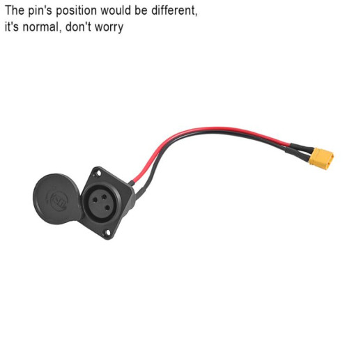 Prise de charge XLR 3 broches pour scooter électrique INOKIM OXO OX X1673 SH25011613-06