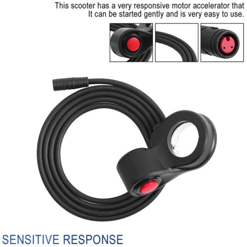 Interrupteur de moteur simple/double pour trottinette électrique INOKIM OXO X1657, bouton d'actionnement du mode Turbo/Eco SH33011179-08