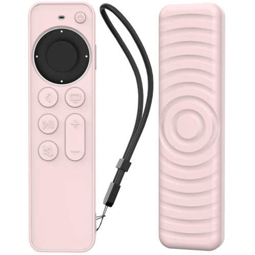 Étui de protection en silicone pour télécommande Apple TV Siri 2/3 AhaStyle PT167 (rose) SA901A87-08