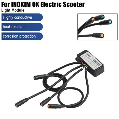 Module d'éclairage LED X1661 pour scooter électrique INOKIM OX, convertisseur 60 V CC, contrôleur d'éclairage LED, accessoires SH6101204-07