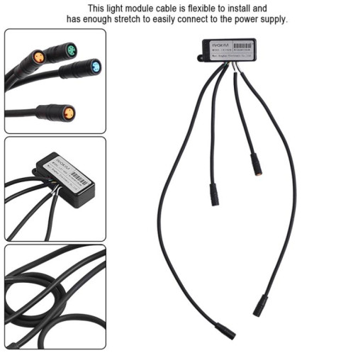 Module d'éclairage LED X1661 pour scooter électrique INOKIM OX, convertisseur 60 V CC, contrôleur d'éclairage LED, accessoires SH6101204-07