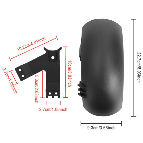 Garde-boue arrière pour scooter électrique INOKIM OXO OX X1433 SH77011948-07