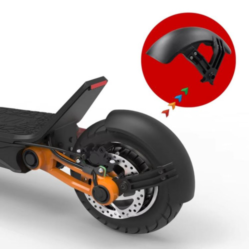 Garde-boue arrière pour scooter électrique INOKIM OXO OX X1433 SH77011948-07