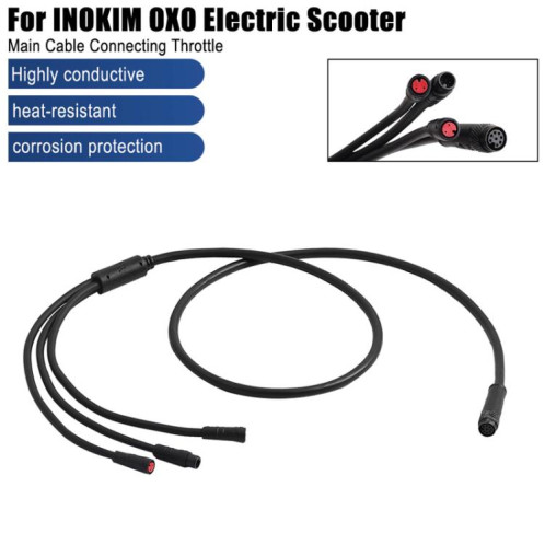 Câble d'affichage principal X1658 pour trottinette électrique INOKIM OXO, 1 rangée, 3 connexions d'accélérateur, câble de signal, accessoires SH82011305-07