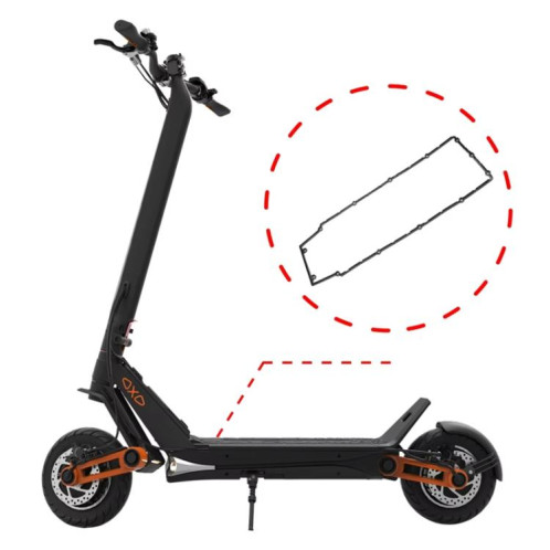 Joint d'étanchéité étanche X1667 pour scooter électrique INOKIM OXO OX, pour sceller le joint entre le plancher et le couvercle SH2501472-08