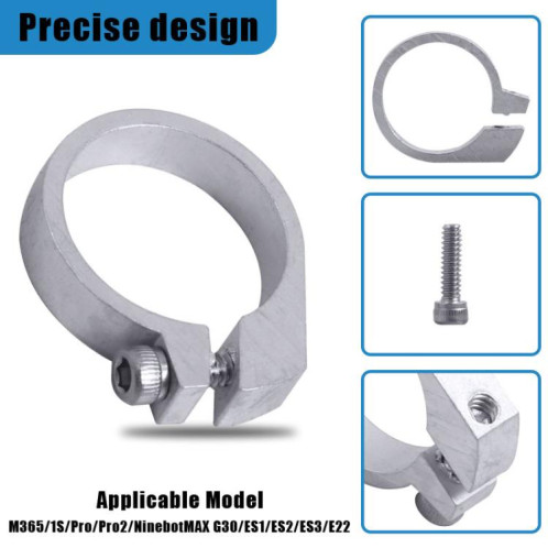 Lot de 2 anneaux d'accélérateur pour Xiaomi M365/1S/Pro/Pro 2/Ninebot MAX G30/ES1/ES2/ES3/E22 (blanc) SH501A1854-07