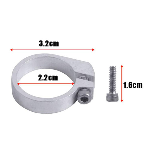 Lot de 2 anneaux d'accélérateur pour Xiaomi M365/1S/Pro/Pro 2/Ninebot MAX G30/ES1/ES2/ES3/E22 (blanc) SH501A1854-07