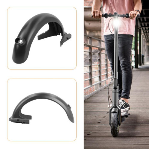 Garde-boue de roue arrière pour trottinette électrique Ninebot MAX G30, garde-boue de remplacement durable (noir) SH701A1893-06