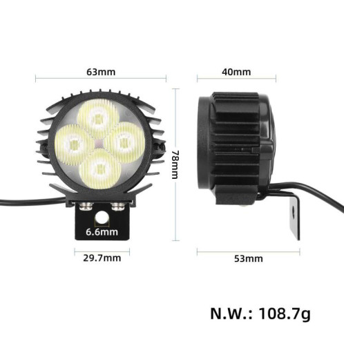 Phare avant LED de rechange pour scooter électrique KuKirin G2 Pro/G2 Max SH0317356-06