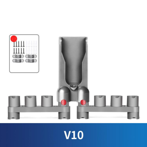 Support mural de rangement pour aspirateur Dyson V10, support d'accessoires pouvant contenir jusqu'à 10 accessoires SH7002575-08
