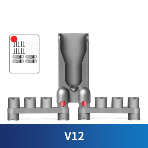 Support mural de rangement pour aspirateur Dyson V12, support d'accessoires pouvant contenir jusqu'à 10 accessoires SH70051366-08