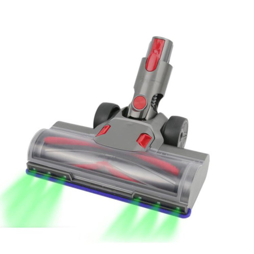 Pour aspirateurs Dyson V7/V8/V10/V11, tête de brosse motorisée pour tapis à couple élevé avec 6 LED vertes SH04261375-07